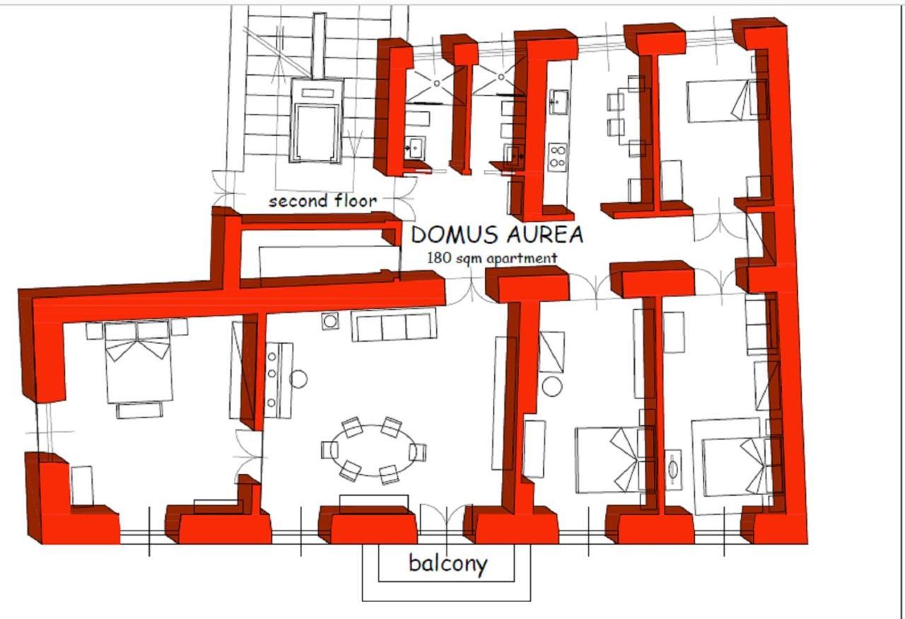 Domus Aurea 295 Daire Roma Dış mekan fotoğraf
